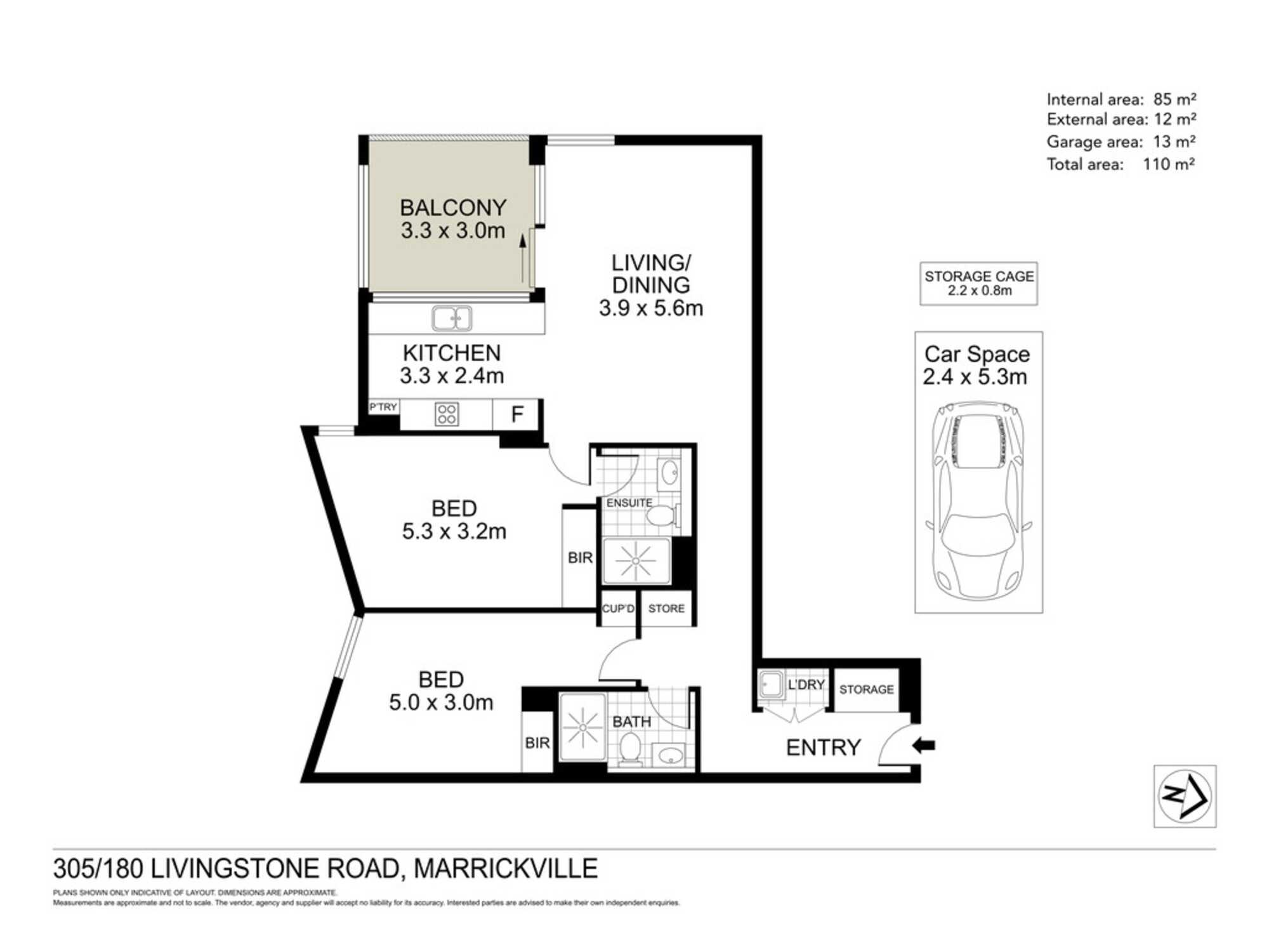 305/180 Livingstone Road Marrickville 305/180 Livingstone Road Marrickville