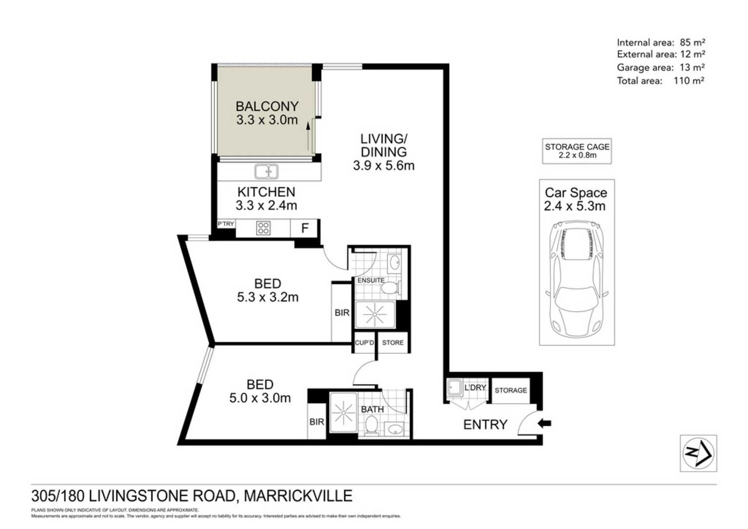 305/180 Livingstone Road Marrickville 305/180 Livingstone Road Marrickville