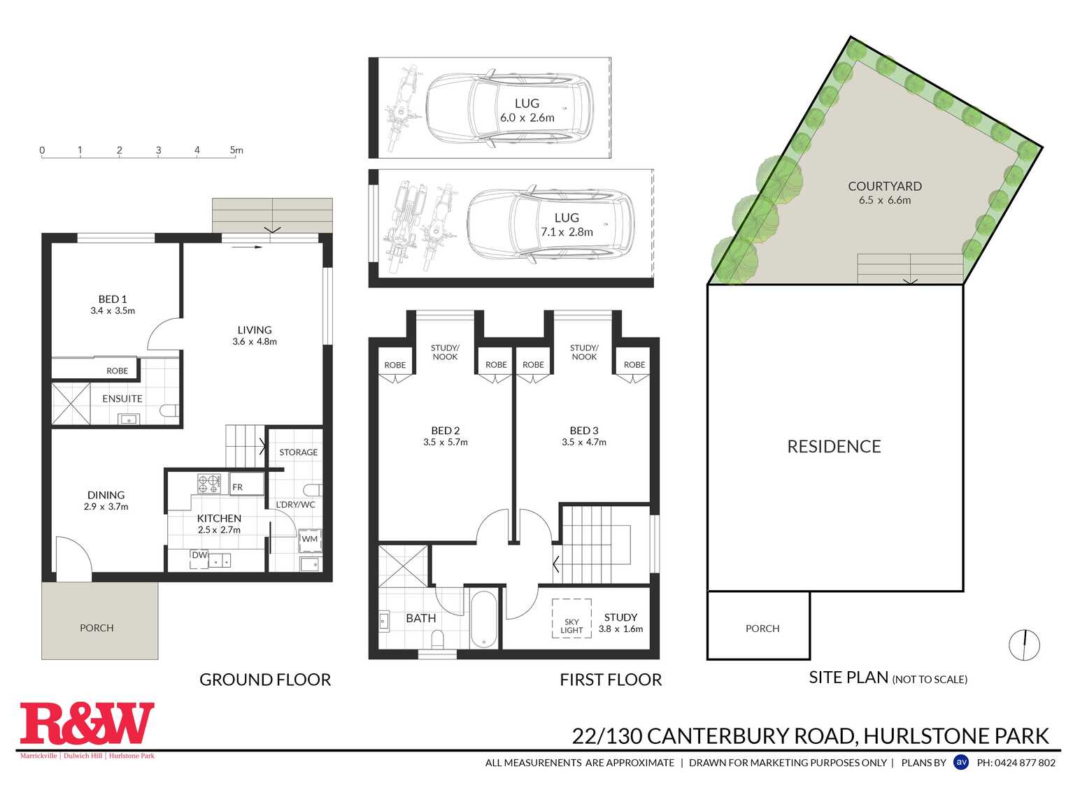 Townhouse For Sale 22/130 Canterbury Road Hurlstone Park